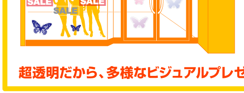 ゲルポリは簡単に貼ってはがせる自己吸着シール